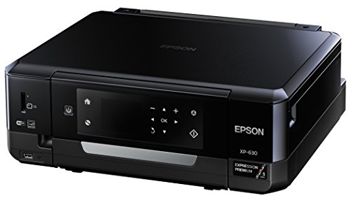 Epson Impresora fotográfica en color inalámbrica XP-630 con escáner y copiadora (C11CE79201)