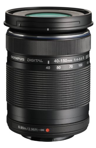 Olympus M. Lente zoom 40-150 mm F4.0-5.6 R (negro) para cámaras Panasonic Micro 4/3