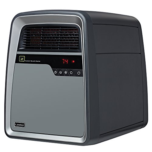 Lasko Calentador de consola de cuarzo infrarrojo 6101