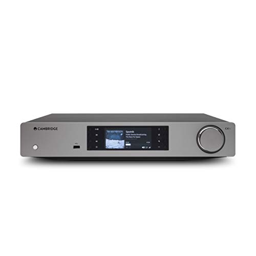 CAMBRIDGE AUDIO CXN V2 Stereo Network Streamer - Streaming multimedia inalámbrico todo en uno con WiFi (gris lunar)