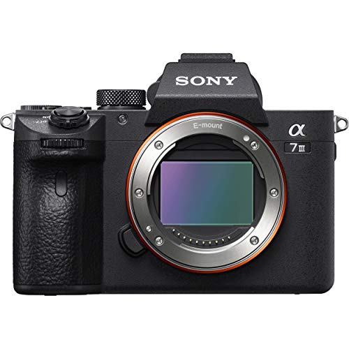 Sony Cámara a7 III de fotograma completo sin espejo con lentes intercambiables y lente óptica de 28-70 mm
