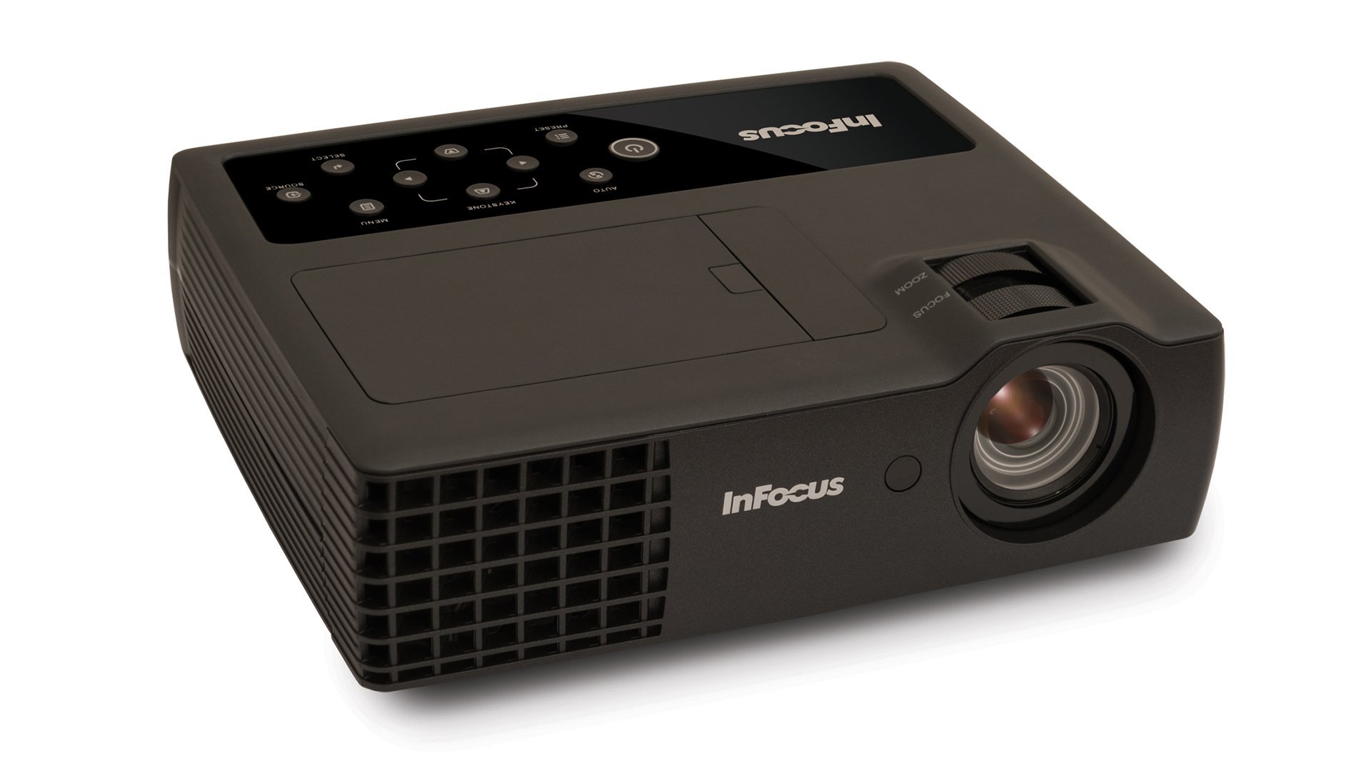 InFocus Corporation InFocus IN1116 WXGA DLP Portable Projector, HDMI, 3.5 lbs, 4GB Storage, 2400 Lumens