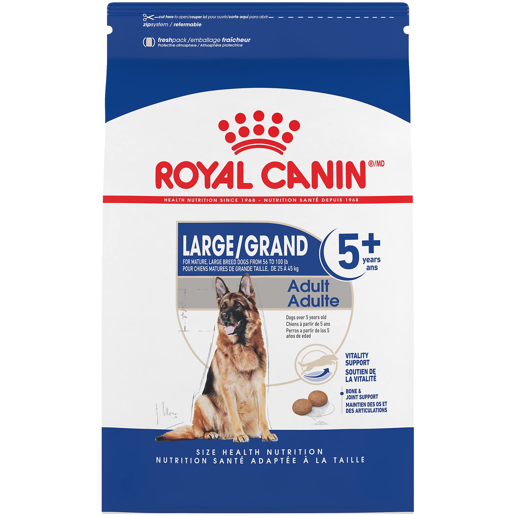 Royal Canin Tamaño Salud Nutrición Alimento seco para perros de razas grandes