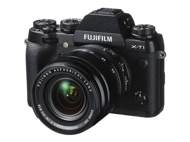 Fuji Cámara digital sin espejo film X-T1 de 16 MP con LCD de 3.0 pulgadas y lente XF18-55 mm F2.8-4.0 R LM OIS