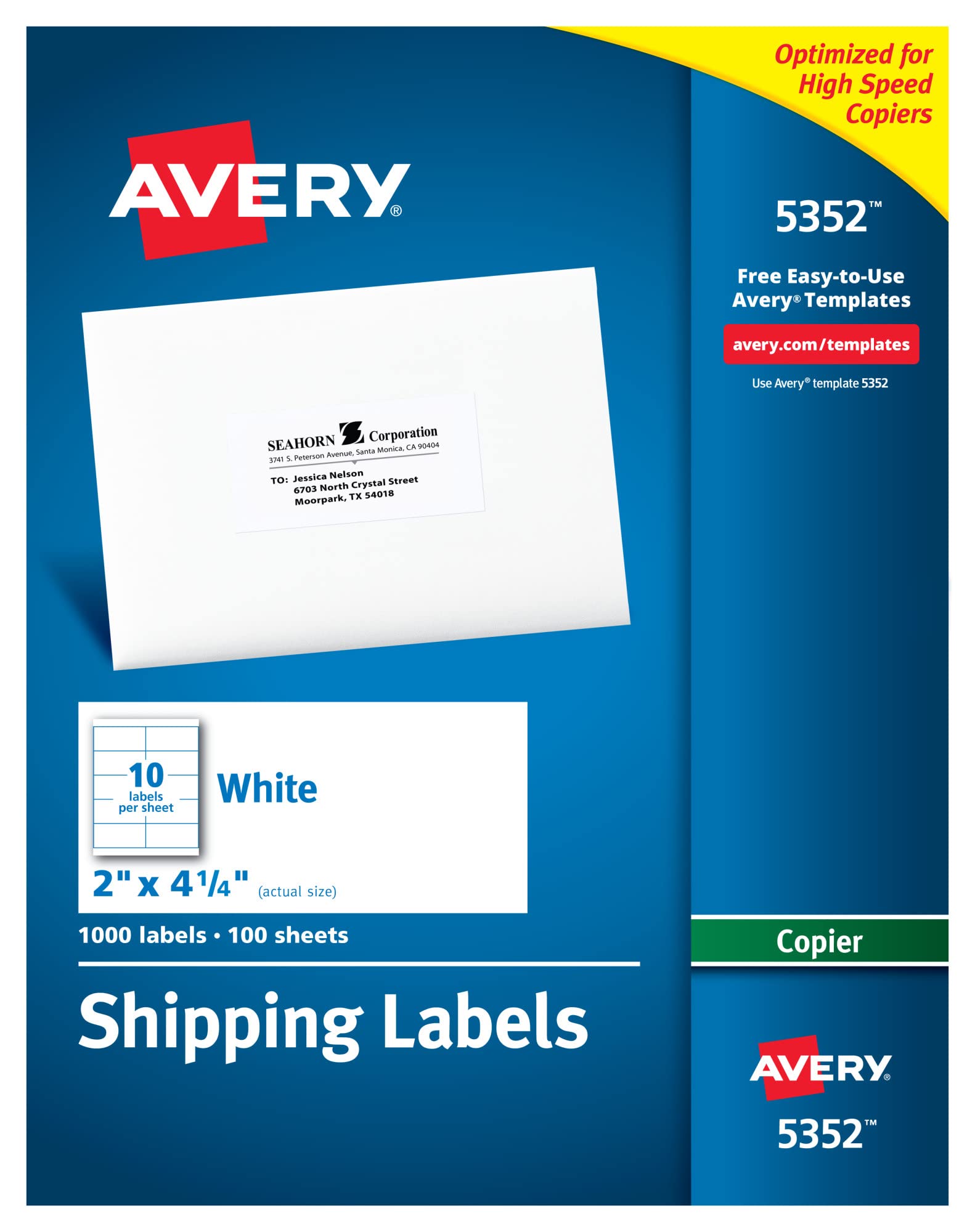 Avery Etiquetas de dirección para fotocopiadoras