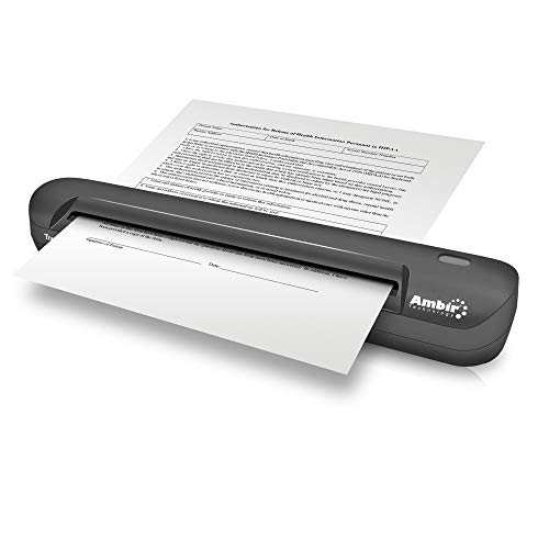 Ambir Escáner de documentos símplex TravelScan Pro 600...