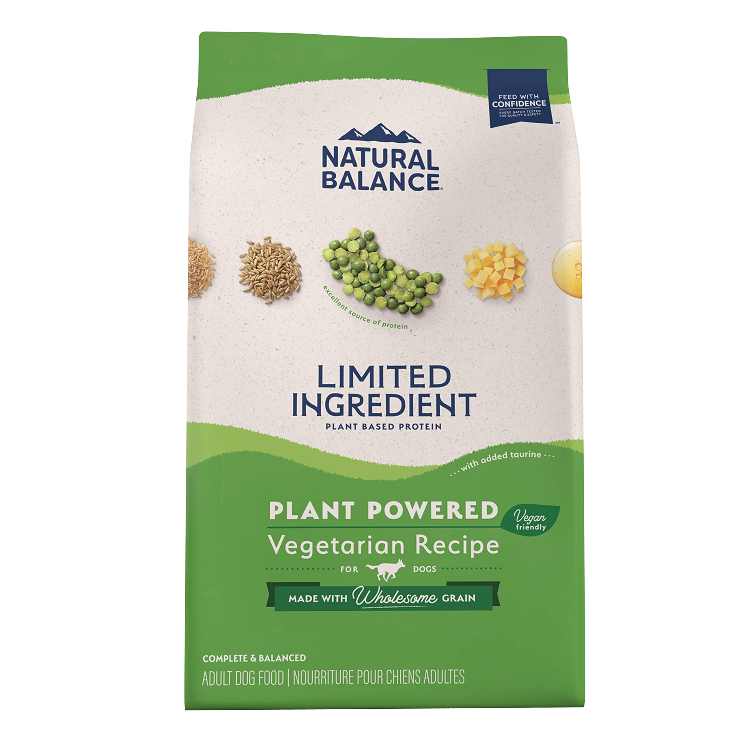 Natural Balance Alimento seco para perros de fórmula vegetariana