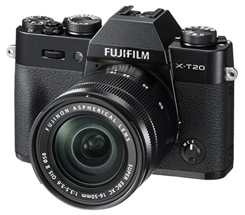 Fujifilm Cámara digital sin espejo  X-T20 con lente OISII XC16-50mmF3.5-5.6 - Negro