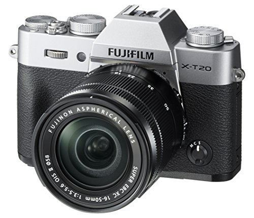 Fujifilm Cámara digital sin espejo  X-T20 con lente OISII XC16-50mmF3.5-5.6 - Plata