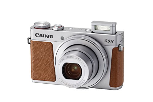Canon Cámara digital PowerShot G9 X Mark II con Wi-Fi y Bluetooth integrados con LCD de 3 pulgadas (plateado)