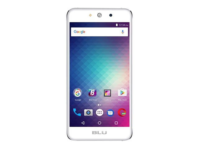 BLU Grand M G070Q Desbloqueado GSM Quad-Core Dual-SIM Phone - Plateado