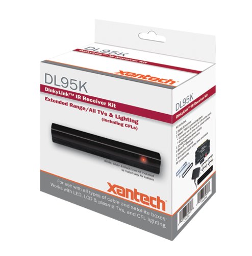 xantech DL95K Kit universal de infrarrojos de rango extendido Dinky Link