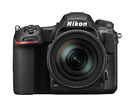 Nikon SLR digital de formato DX D500 con lente ED VR de 16-80 mm