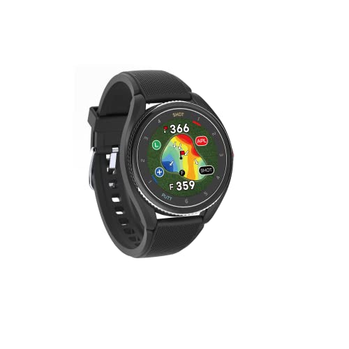 VOICE CADDIE Reloj de golf T9 Premium GPS/Modo de pendiente/Pantalla táctil a color/Vista de campo/Ondulación verde/Swing Tempo/Registro de puntaje automático/Campos de 40K