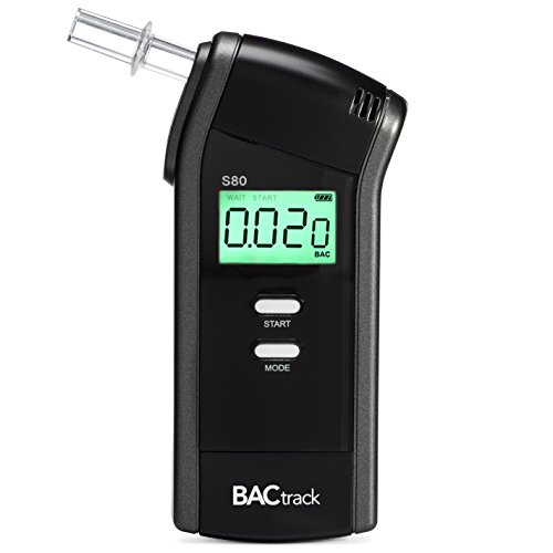 BACtrack Alcoholímetro S80 | Precisión de nivel profesional | Aprobado por DOT y NHTSA | Aprobado por la FDA 510 (k) | Alcoholímetro portátil para uso personal y profesional