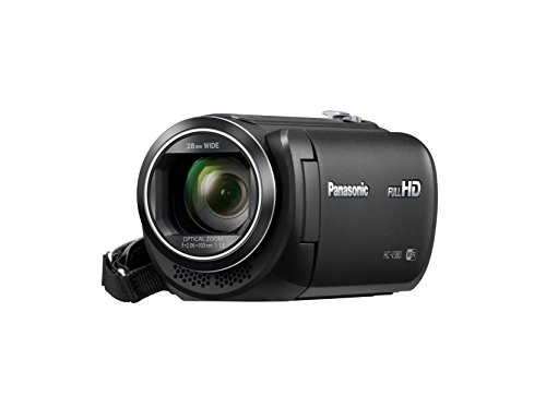 Panasonic Videocámara HC-V380K Full HD con cámara doble multiescena con Wi-Fi (negro)