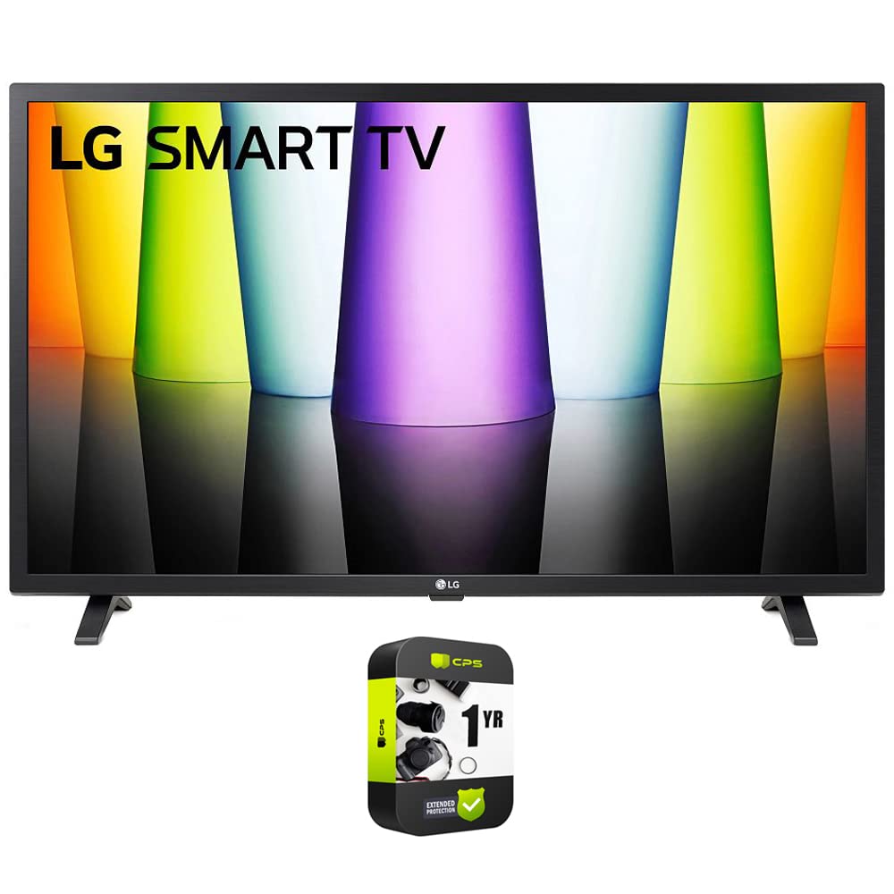 LG 32LQ630BPUA 32 puadas HDR Smart LCD HD TV 2022 Paquete con 1 año de paquete de protección mejorada CPS