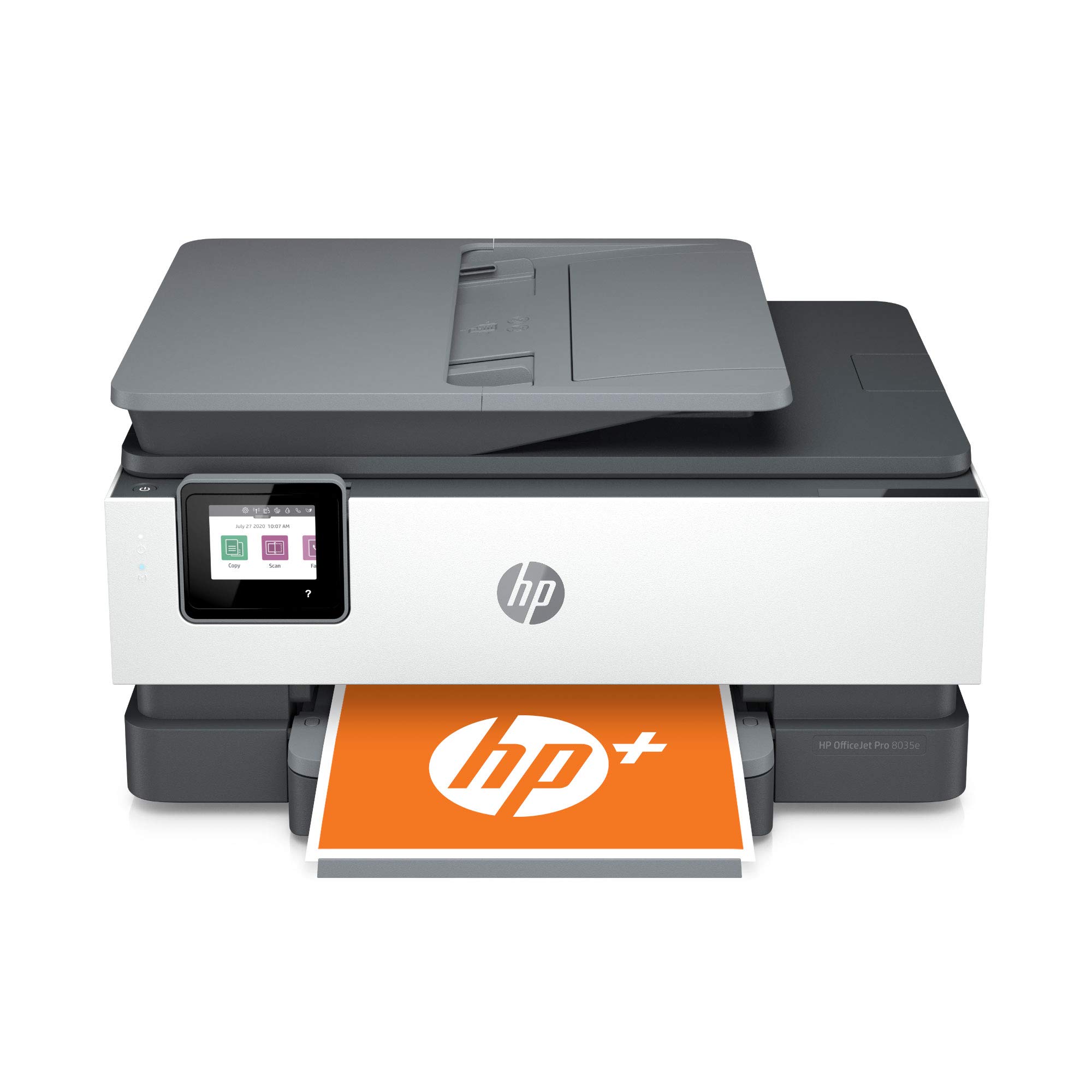 HP Impresora multifunción en color inalámbrica OfficeJet Pro 8035e (basalto) con hasta 12 meses de tinta instantánea con + (1L0H6A)