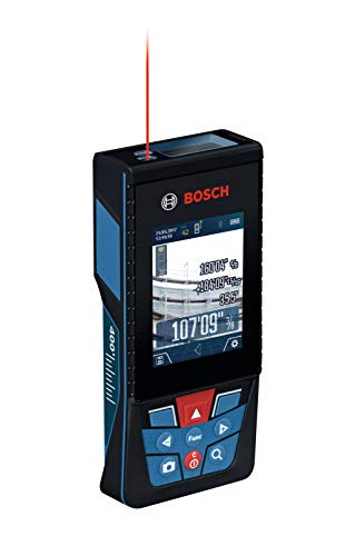 Bosch GLM400CL Blaze Outdoor Medidor láser de 400 pies con conexión Bluetooth con cámara y batería de iones de litio