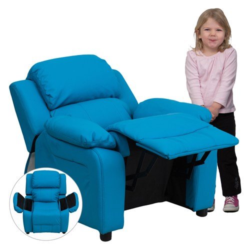 Flash Furniture Sillón reclinable para niños de vinilo ...