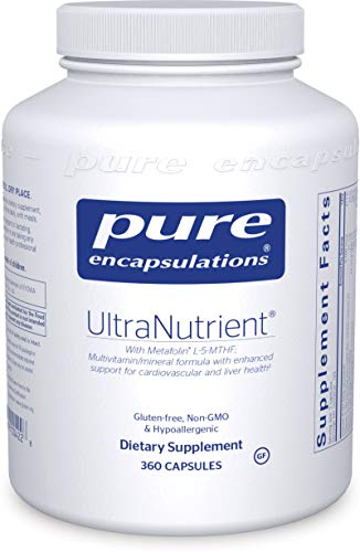 Pure Encapsulations - UltraNutrient - Complejo multivitamínico / mineral hipoalergénico con antioxidantes avanzados - 360 cápsulas