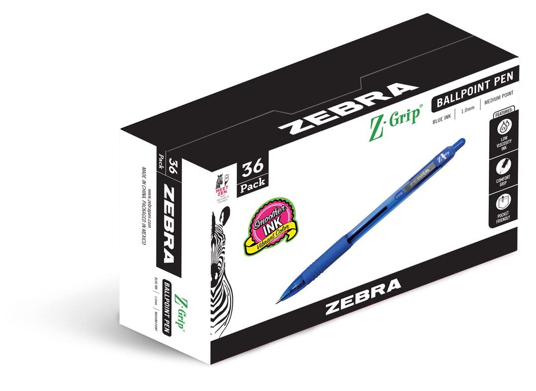 Zebra Pen Bolígrafo retráctil Z-Grip