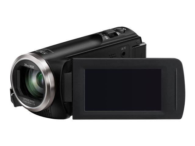 Panasonic Videocámara HC-V180K Full HD con zoom óptico ...