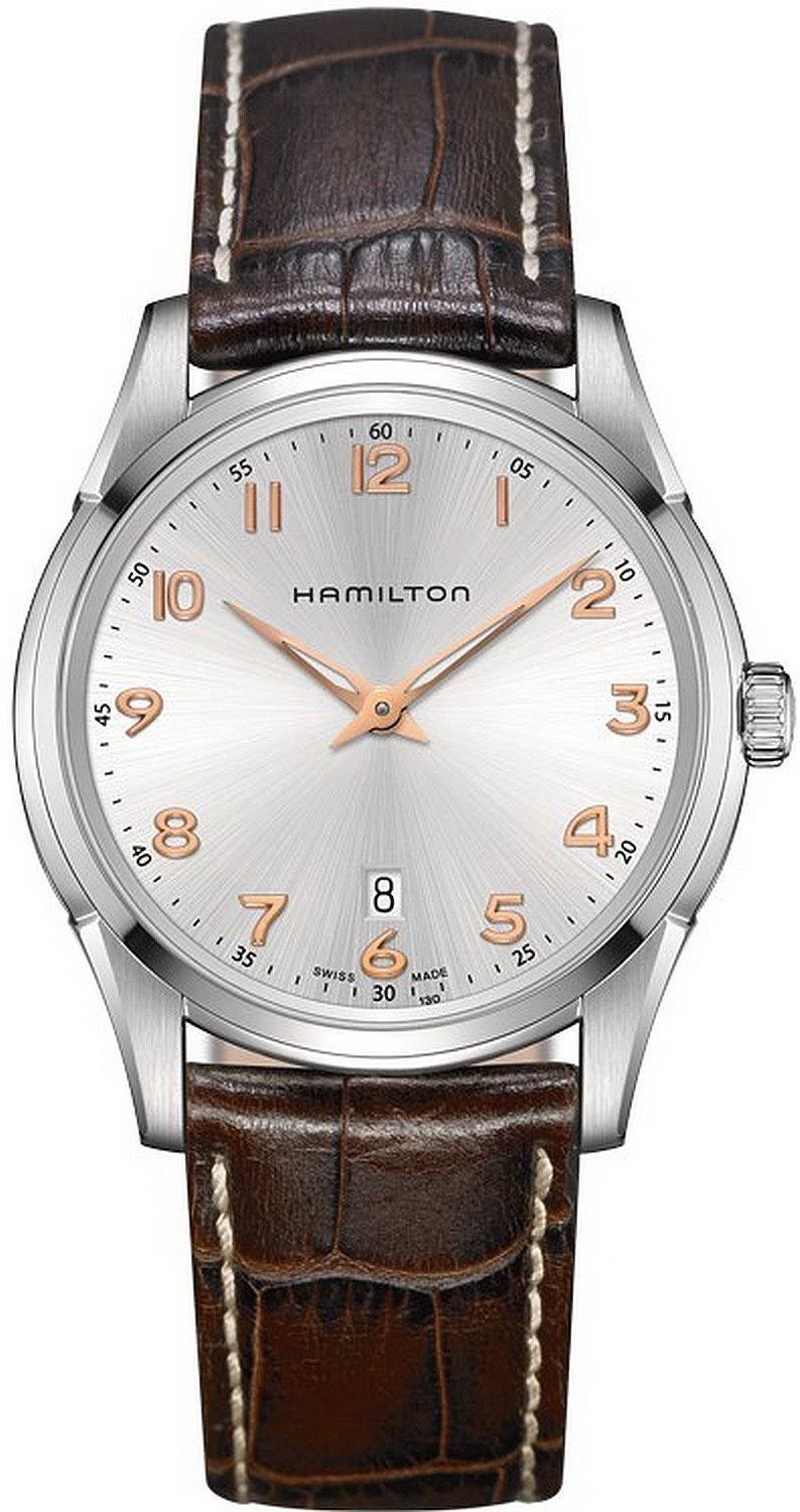 Hamilton H38511513 Jazzmaster Reloj para hombre - Dial plateado