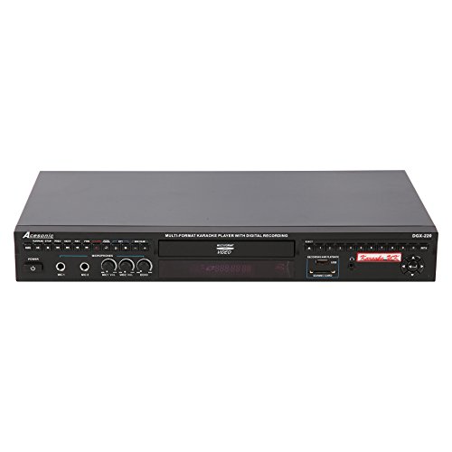 Acesonic Reproductor de karaoke multiformato DGX 220 HDMI con convertidor 4X CDG a MP3G y grabación digital