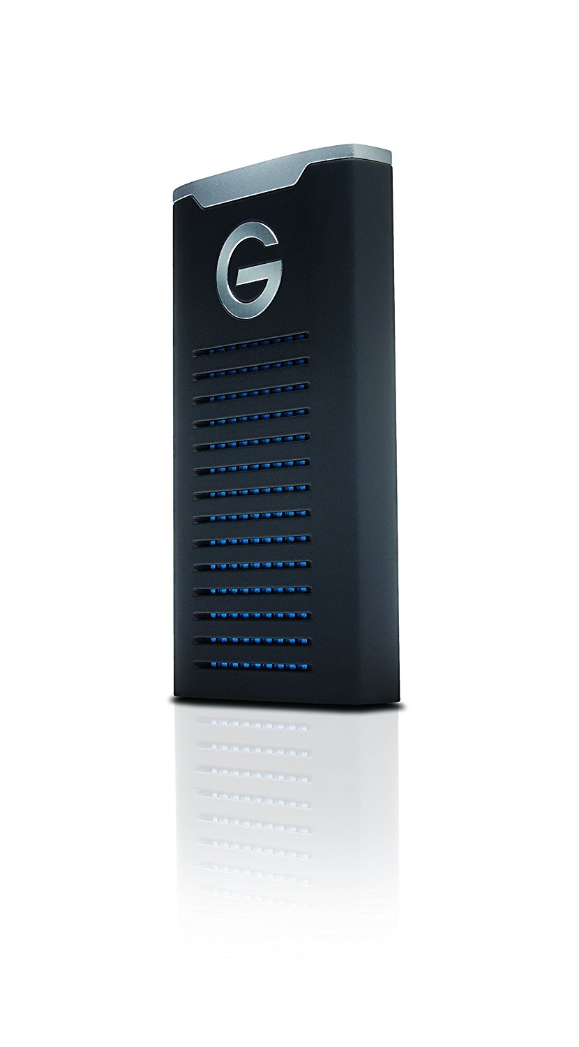 G-Technology Unidad SSD móvil G-Drive de 1 TB serie R - Conectividad USB-C (USB 3.1 Gen 2) - 0G06053