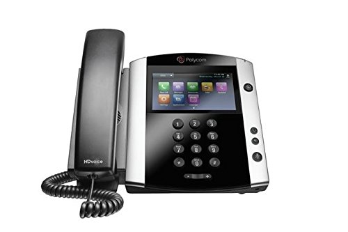 Polycom VVX 601 Sistema de teléfono multimedia empresarial con cable - PoE de 16 líneas - 2200-48600-025 - Adaptador de CA (no incluido) - Reemplaza VVX 600