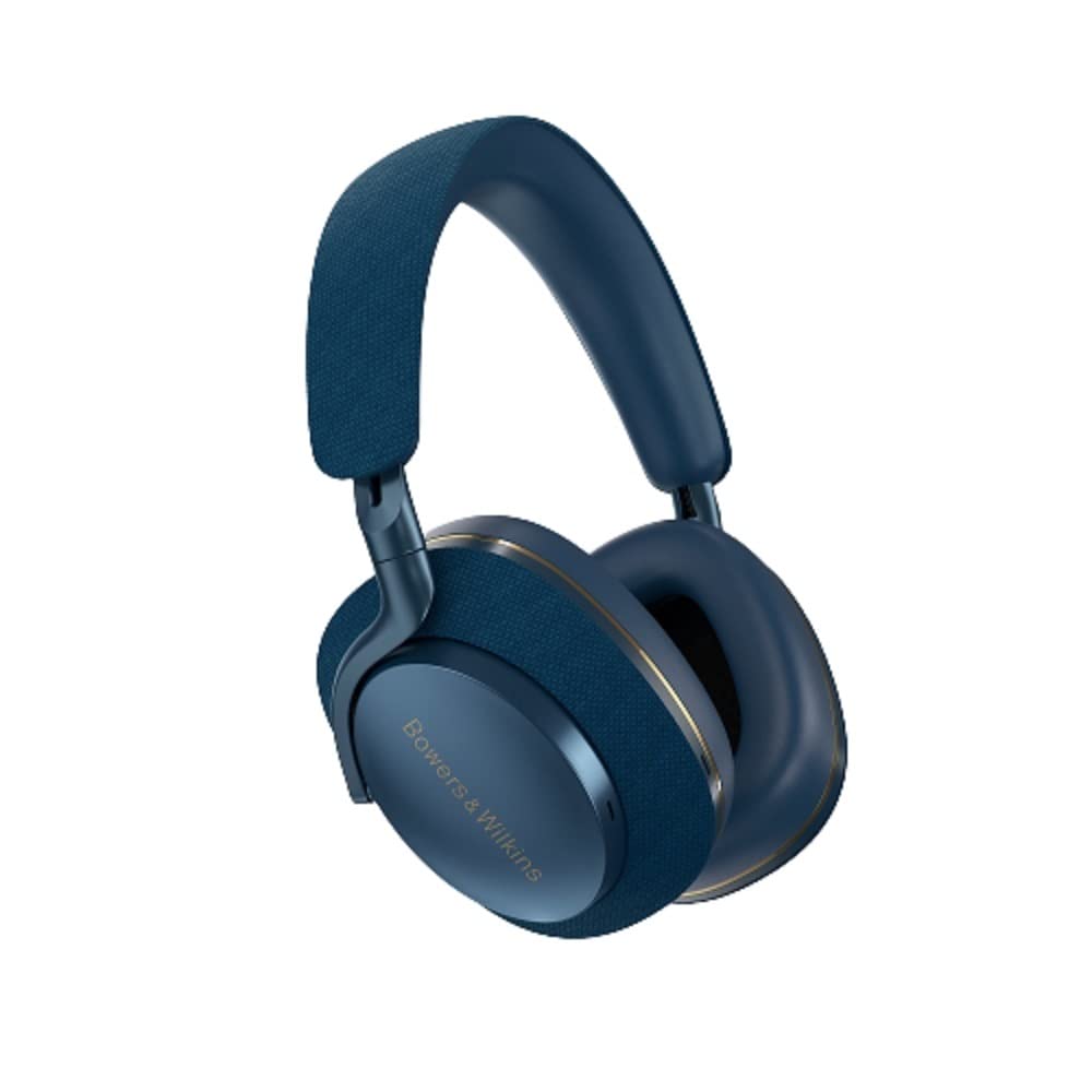 Bowers & Wilkins Auriculares Bluetooth inalámbricos con cancelación de ruido Px7 S2 (azul)