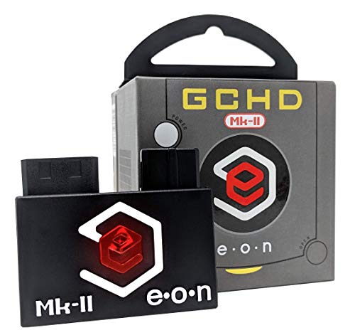 E E·O·N GCHD Mk-II | Adaptador Gamecube HD (negro azabache)