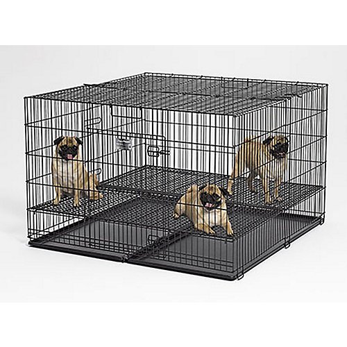 MidWest Homes for Pets MidWest Puppy Playpen w/1' Grid 24L x 36W x 30H