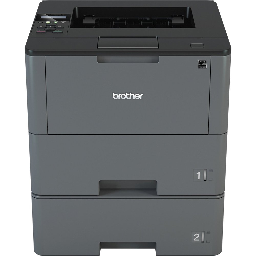 Brother Impresora láser monocromática inalámbrica HL-L6200DWT con impresión dúplex y dos bandejas de papel (preparado para el reabastecimiento de Amazon Dash)