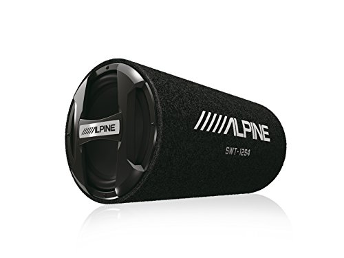 Alpine SWT-12S4 1500 W máx. (300 W RMS) Recinto de tubo de subwoofer sellado simple de 12'