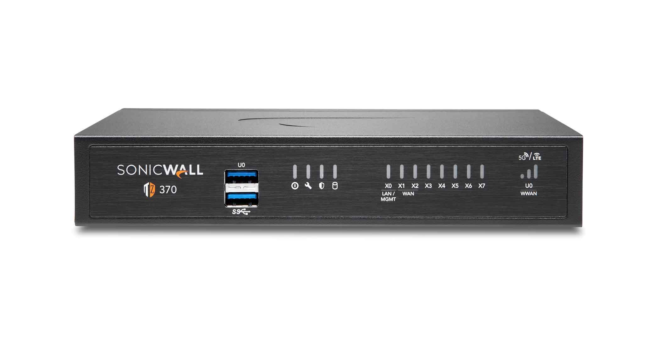 SonicWALL Dispositivo de seguridad de red TZ370 (02-SSC-2825)