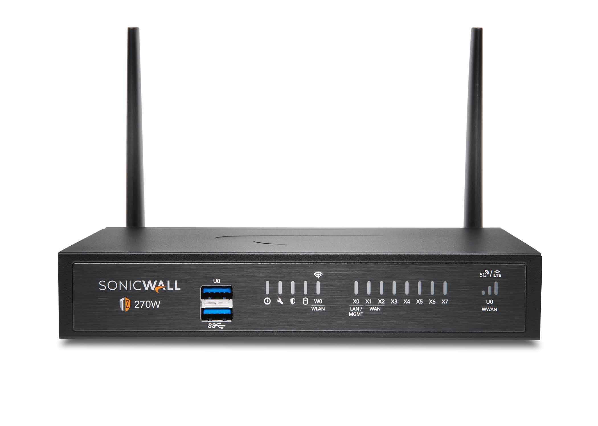 SonicWALL Dispositivo de seguridad de red de CA inalámbrico TZ270 (02-SSC-2823)