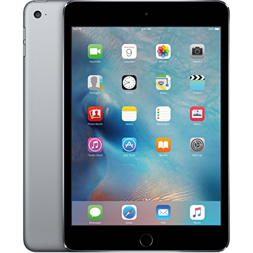 Apple iPad mini 4 64GB (Wi-Fi) Tablet iOS de 7.9 pulgadas - Gris espacial (Renovado)