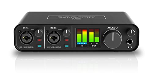 Motu Interfaz de audio M2 2x2 USB-C