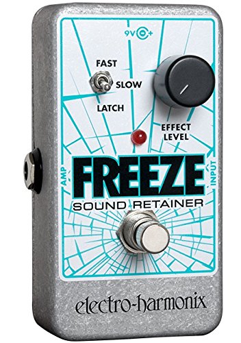 Electro-Harmonix Pedal de efectos de guitarra de compresión Freeze Sound Retainer