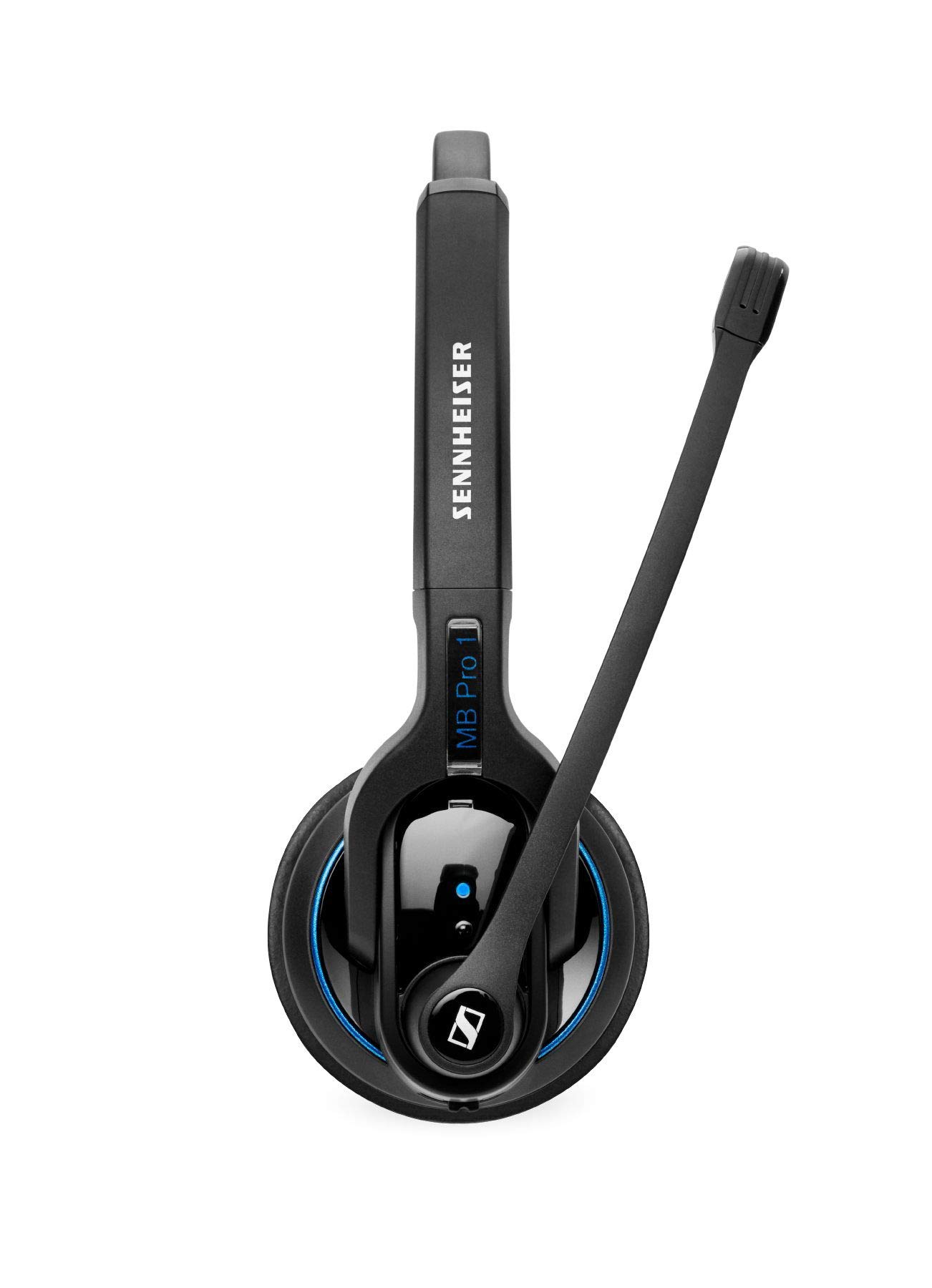Sennheiser MB Pro 1 (506041) - Auricular Bluetooth inalámbrico de un solo lado | para conexión de teléfono móvil | con sonido HD y micrófono con cancelación de ruido (negro)