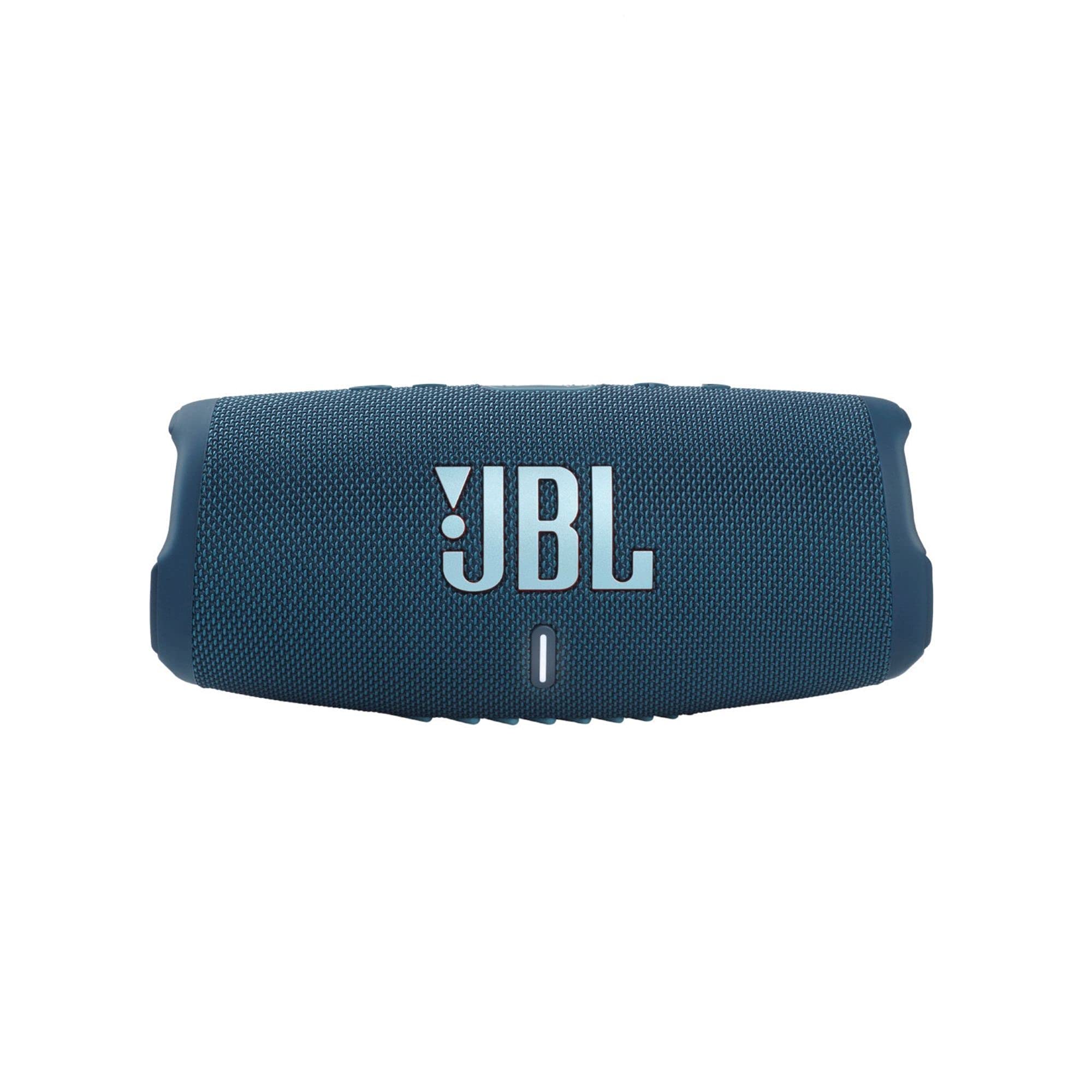 JBL Charge 5 - Altavoz Bluetooth portátil con IP67 a prueba de agua y carga USB - Azul (renovado)