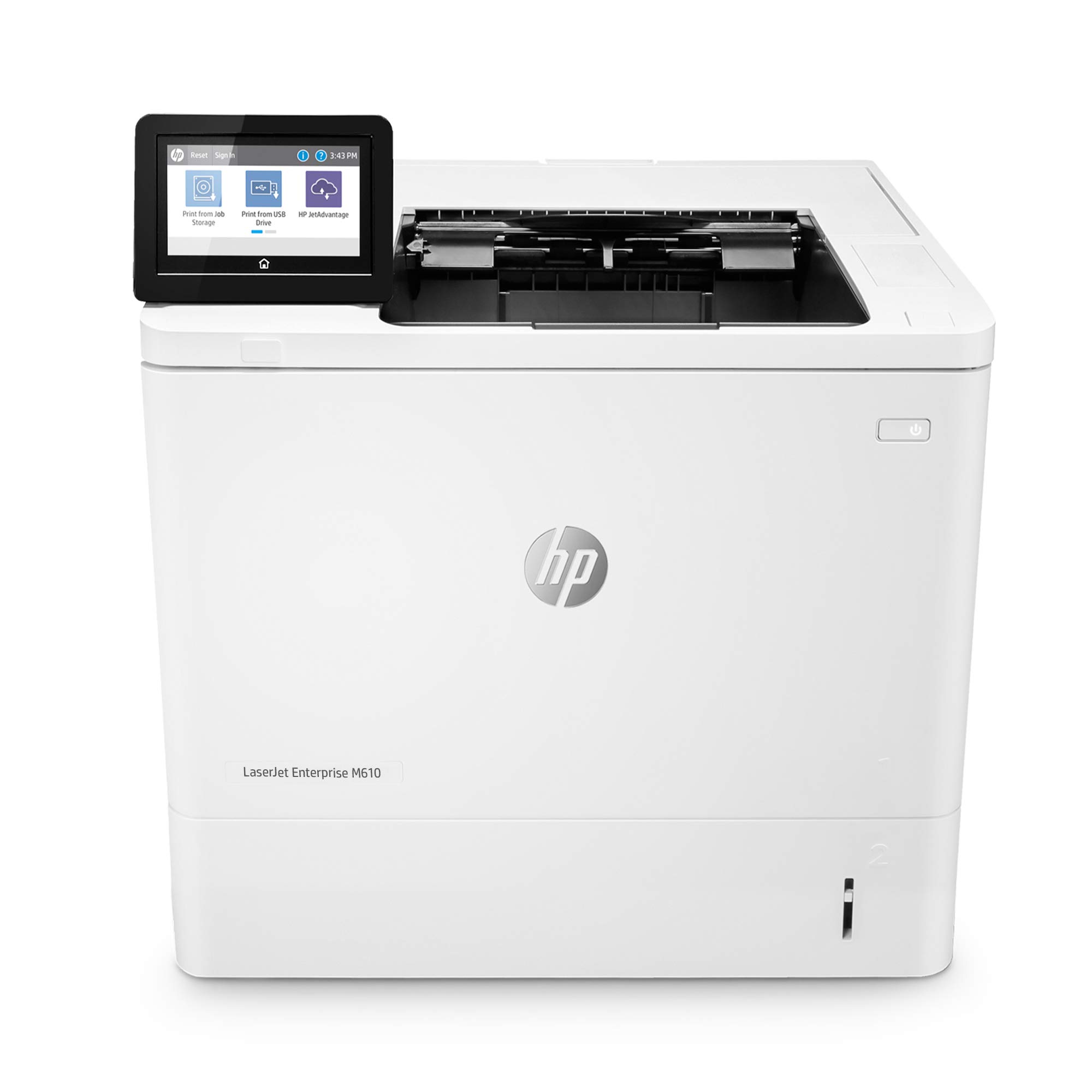 HP Impresora monocromática LaserJet Enterprise M610dn con Ethernet integrado e impresión a doble cara (7PS82A)