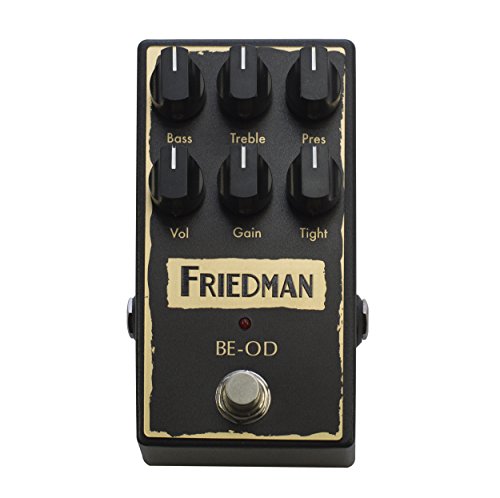 Friedman Amplificación BE-OD Overdrive Pedal de efectos de guitarra