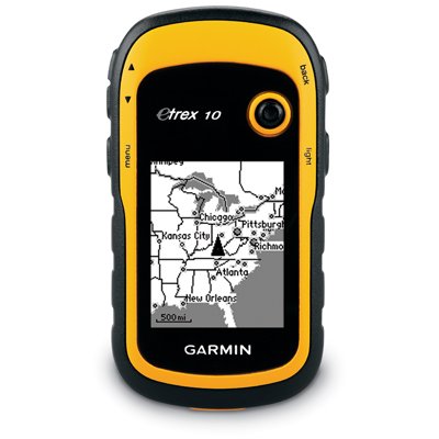 Garmin Unidad de navegación GPS de mano para exteriores ETrex 10 - Uno - Negro