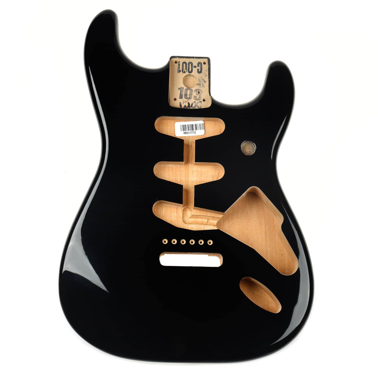 Fender Cuerpo de aliso Stratocaster - Enrutamiento de puente vintage - Sunburst de 3 colores