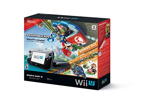 Nintendo Paquete de lujo Wii U 32GB Mario Kart 8 (preinstalado)