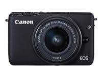 Canon Kit de cámara sin espejo EOS M10 con kit de objetivo STM de estabilización de imagen EF-M de 15-45 mm