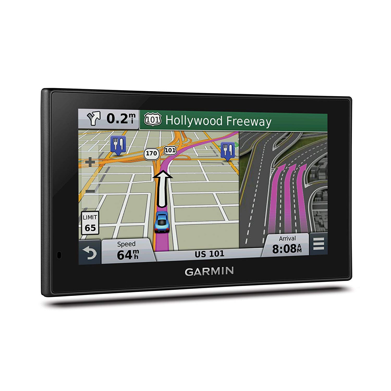 Garmin Nuvi 2589LMT Norteamérica con actualizaciones de mapas de por vida y evitación de tráfico